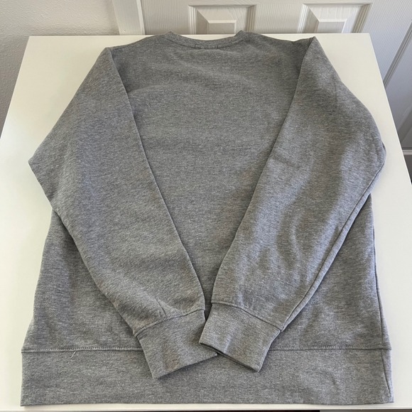FSBN Mens XL Gray Sup?‎ Graphic Print Long Sleeve Pullover Sweatshirt - Picture 7 of 7